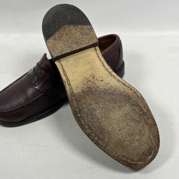 ALDEN 8EEE Wide Penny Mocc Loafer Full Strap Cape Cod Collection Burgundy H493 main image 8